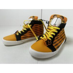 NWT Groundup Nickelodeon Men's Garfield High Top Orange Shoes Size 11